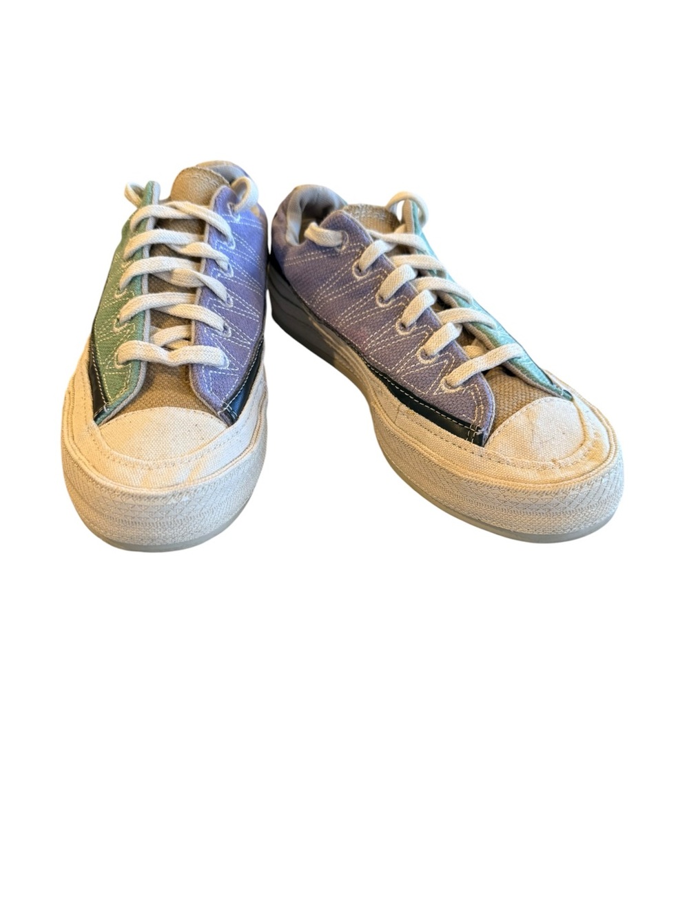 Women's Men's Converse Chuck 70 Cozy Granola Sneakers Green Lilac Size 7.5 (W) - Picture 1 of 10